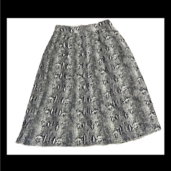 J. Crew Python Midi Skirt Size 4 - Picture 2 of 4